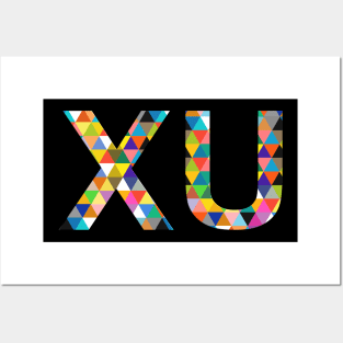 Xu, name, typography Posters and Art